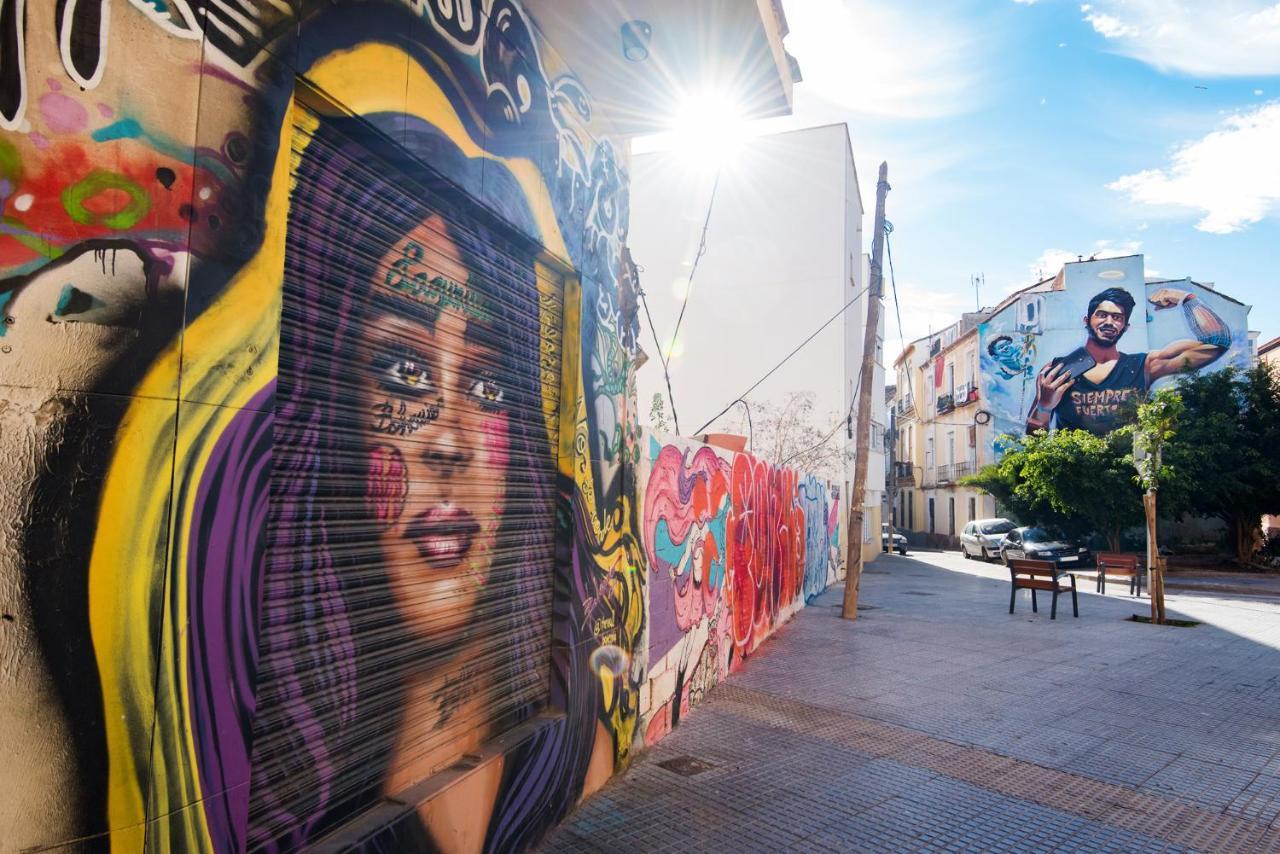 말라가 Street Art Fantasy 2 아파트 외부 사진